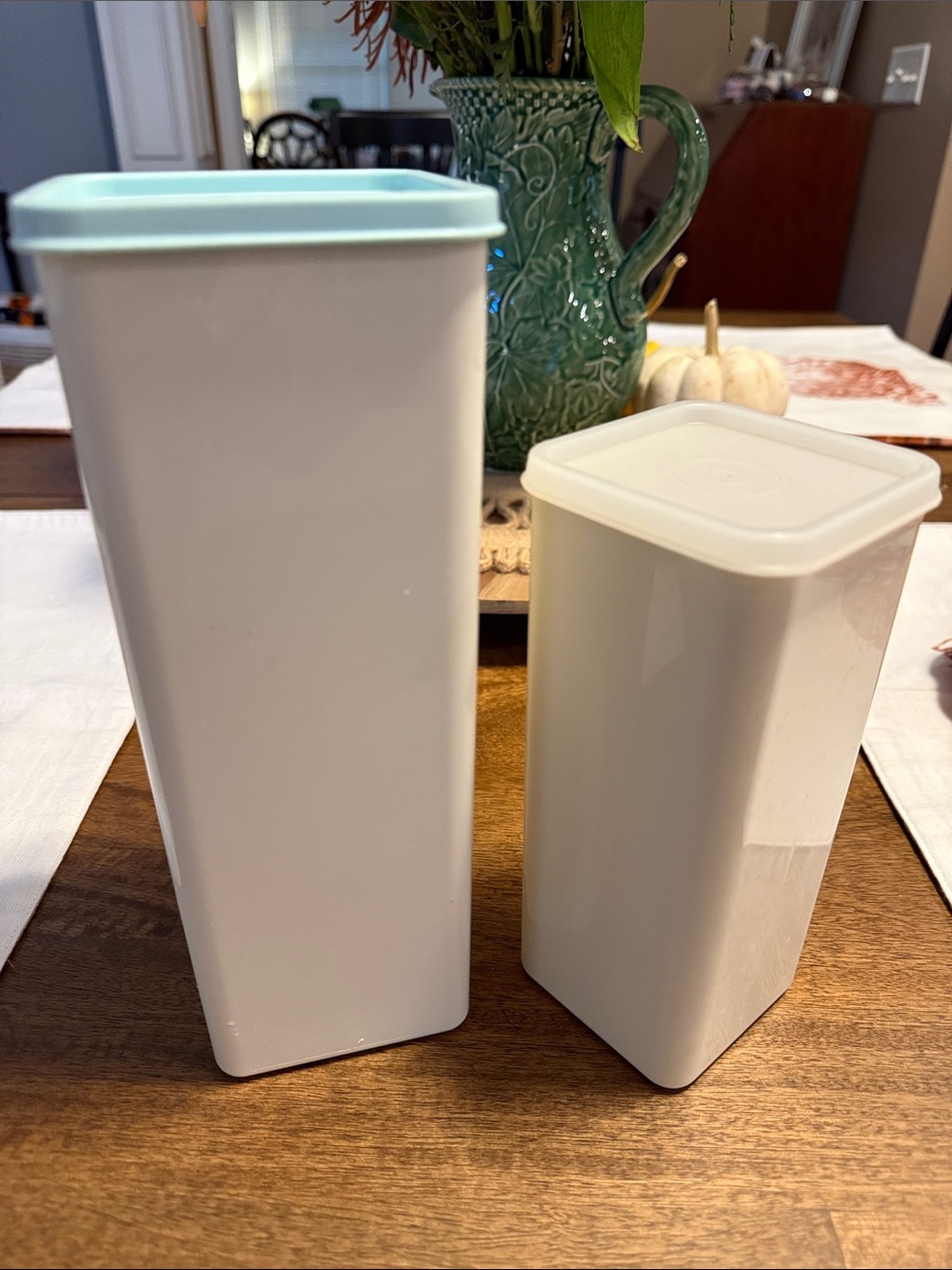 Tupperware Cheese & Butter Keepers Containers with Lids Vintage